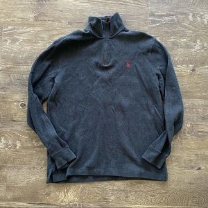 Men’s quarter-zip Polo sweater